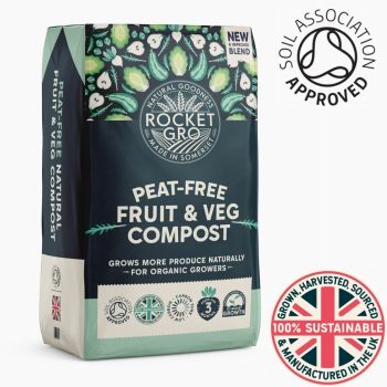 organic fruit and vegetable compost 50 litre bags