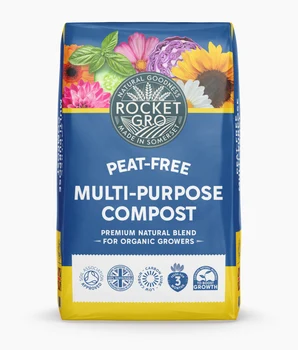 A 50 litre bag of RocketGro multi-purpose compost